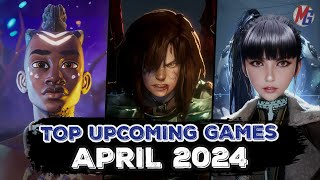 TOP NEW UPCOMING GAMES OF APRIL 2024 (PC, PS4, PS5, Xbox One, Xbox Series XS, Nintendo Switch)