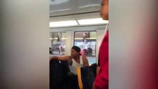 Woman THREATENS Guy On A Bus With a CHISEL and REGRETS IT