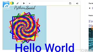 Free Code Examples Python Turtle Swirl