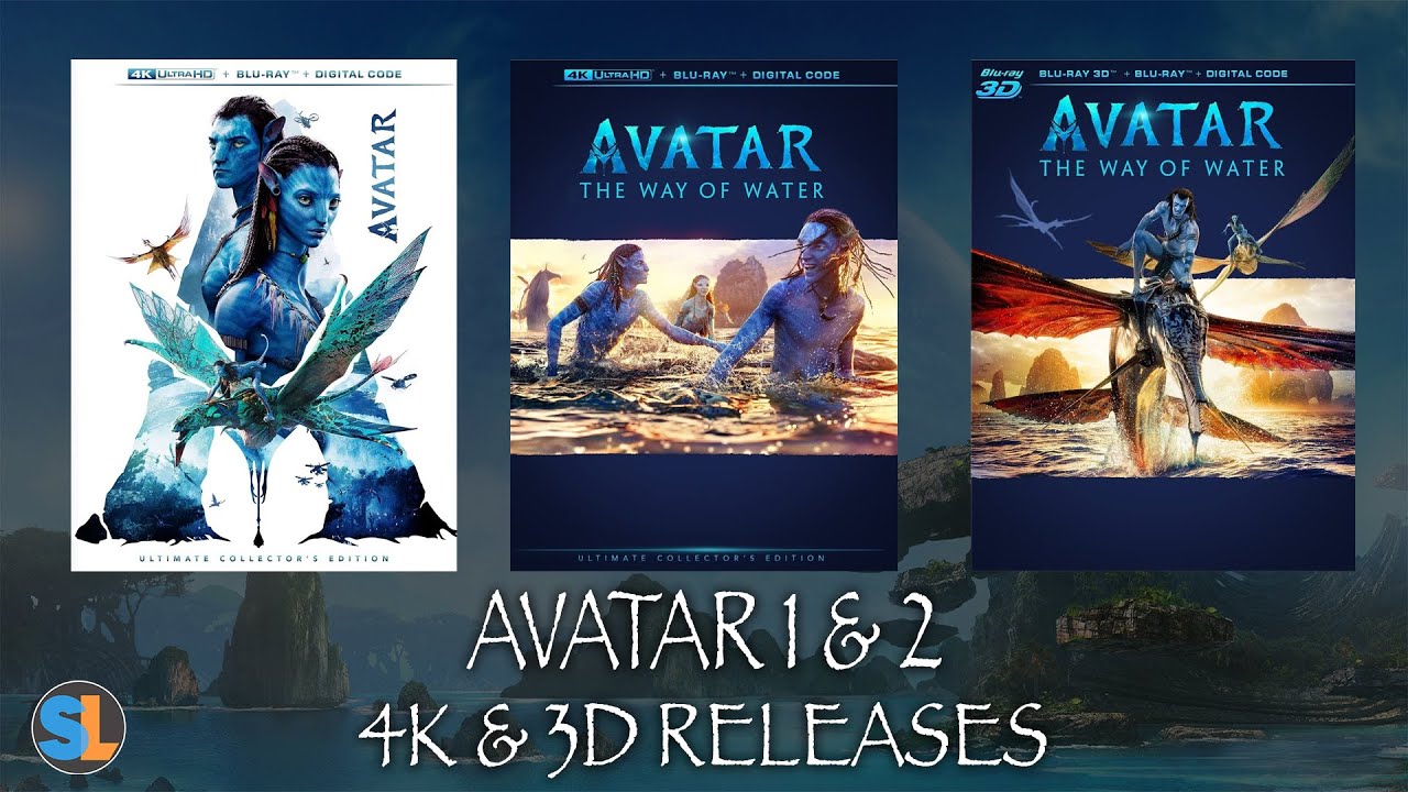 100gb! 😳 Avatar The Way Of Water 4K & 3D Blu-ray Releases - YouTube