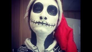 Jack Skellington The Nightmare Before Christmas FX Makeup Tutorial