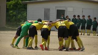 2019.5.12行方杯　大野中VS潮来一中　試合前円陣