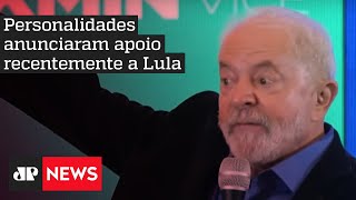 Lula tem encontro com atletas, intelectuais e empresários
