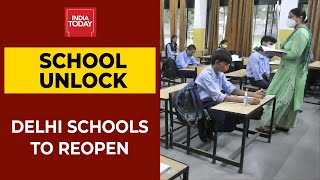 School Unlock : Delhi Schools To Reopen In Phased Manner From September 1 | Covid News