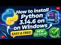 How to install Python 3.14.6 on Windows 11