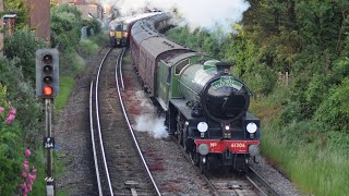 LNER B1 61306 ‘Mayflower’ Hauling ‘The Royal Windsor Steam Express’ 4/6/19