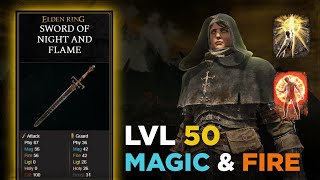 Elden Ring: Sword of Night and Flame Early Game Hybrid Build Lvl50 - STEP BY STEP Build GUIDE UNCUT