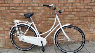 700c Unbranded Omafiets DUTCH TOWN BIKE Single Speed OMMUTER CITY CRUISER BICYCLE (5501)