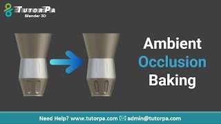 AO Baking | High To Low Poly | Problem Solving Tips | Blender 3D | TutorPa