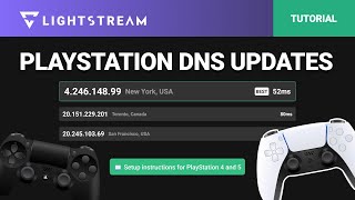 Find the Best DNS Server for your Playstation Livestream Using Lightstream