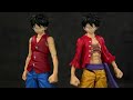 sh figuarts one piece monkey d. luffy romance dawn action figure review tamashii nations bandai