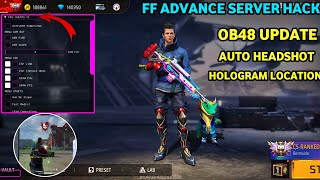 ff advance server mod menu hack ff advance ob48 hack ff ob48 ff advance server hackfree fire advance