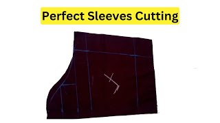 Perfect Sleeves Cutting Tutorial for Flawless Fit | DIY Fashion Tips | @HabunFashionStudio