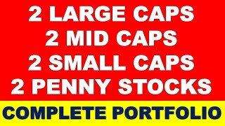 2 Large Cap 2 Mid cap 2 Small Cap 2 penny stocks | multibagger stocks 2020 | best shares to buy now