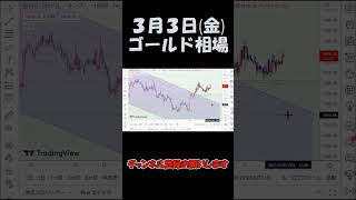 3月3日ゴールド最新予想切り抜き【海外FX/仮想通貨】 #shorts