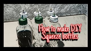 How to tiedye : DIY squeeze bottles