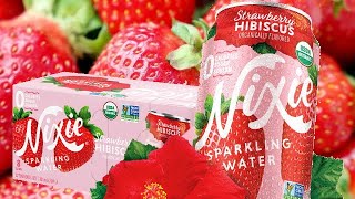 Nixie Strawberry Hibiscus Sparkling Water Tasting