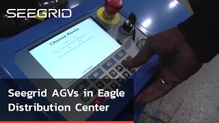 Seegrid Vision Guided Vehicle (VGV/AGV) Trained and Installed at Giant Eagle Distribution Center