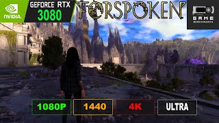 RTX 3080 | FORSPOKEN Benchmark | 1080P | 1440P | 4K | Ultra High | RT | DLSS