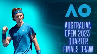 Australian Open 2023 Quarter Finals Preview 2023 (A WIDE OPEN DRAW)