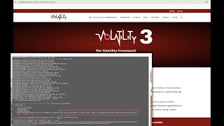 Volatility 3 2.8.0 Installation Plug In Symbol Tables And Real Memory Forensics RAM Example