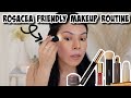 🚨 ROSACEA FRIENDLY MAKEUP ROUTINE USING NEW! MERIT BEAUTY|| 5 MINUTE MINIMALIST LOOK!