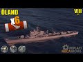 Destroyer Oland 6 Kills & 124k Damage | World of Warships Gameplay