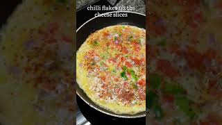 Cheese omelette/easy breakfast recipe/egg recipe.