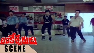 Chiranjeevi Doing Break Dance  | Lankeshwarudu | Chiranjeevi, Radha, Revathi  | SVV