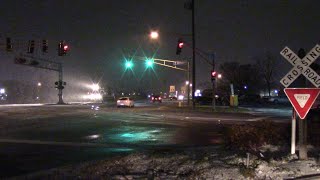 TPW 1539 Light Move + NS 8172  - Morgan Street and Davis Road Intersection in Kokomo, Indiana