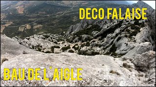 Décollage falaise du Baú de l'Aigle (Sainte Victoire) / Parapente / Vol-rando