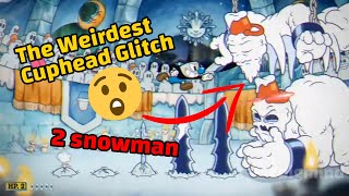 Mortimer Freeze Glitch - NEW Cuphead DLC Glitch (the Weirdest Glitch)