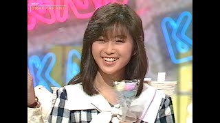 【HD画質】酒井法子　生放送・ゲスト出演（1989年）