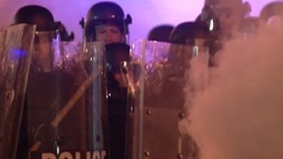 Baltimore Police Disperse Demonstrators