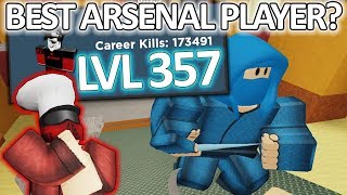 1V1 IN ARSENAL WITH A LVL 350+, BEST ARSENAL PLAYER?!