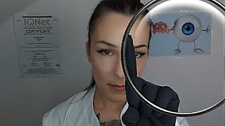 ASMR * 👁️ Fascinating Eye Exam 👁️ *