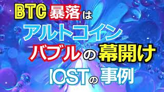 ビットコイン暴落はアルトコイン・バブルの幕開け［IOSTの事例］