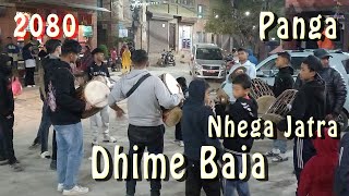 Dhime Baja | Nheega Jatra | Panga | Kirtipur | Kathmandu | 2080 | Day 1 | Part I