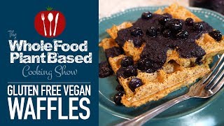 Gluten-Free Vegan Waffles Recipe (WFPB)