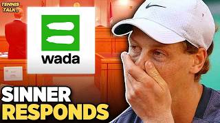 Sinner Responds to WADA Ban | Tennis News