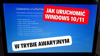 Jak uruchomić komputer z Windows 10/11 w trybie awaryjnym