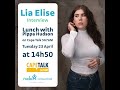 rada unearthed lia elise i will sing interview on cape talk 23 april 2024