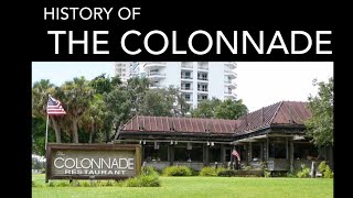 History of the Colonnade Restaurant