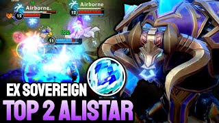 WILD RIFT ALISTAR - TOP 2 ALISTAR GAMEPLAY -  EX SOVEREIGN RANKED