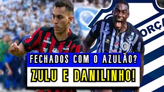 CSA CONTRATA ZAGUEIRO ZULU E MEIA DANILINHO