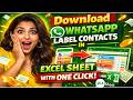 How to Export or Download WhatsApp Label Contacts to Excel