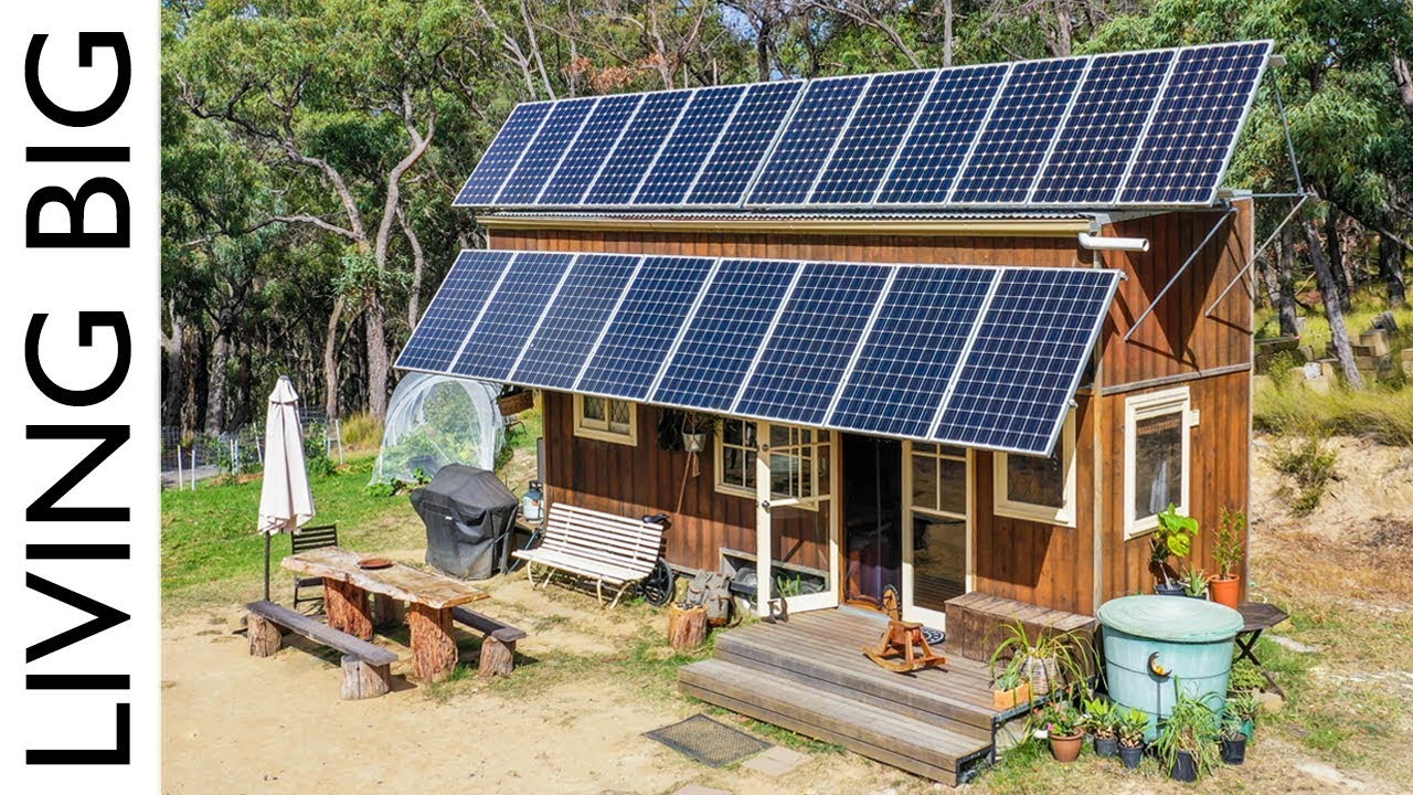 Off Grid Solar Tiny House How To Build A Tiny Home Off Grid Living