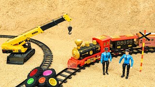 Top diy tractor making mini Railway Track Repair | Construction Vehicles, Road Roller