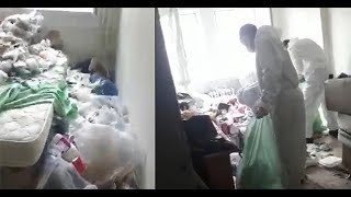 ESKİŞEHİR'DE ÇÖP EV! TONLARCA ÇÖP ÇIKTI - HOARDERS: GARBAGE HOUSE IN TURKEY