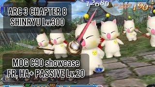 [DFFOO] Mog C90, with FR, HA+ passive Lv.20 Showcase